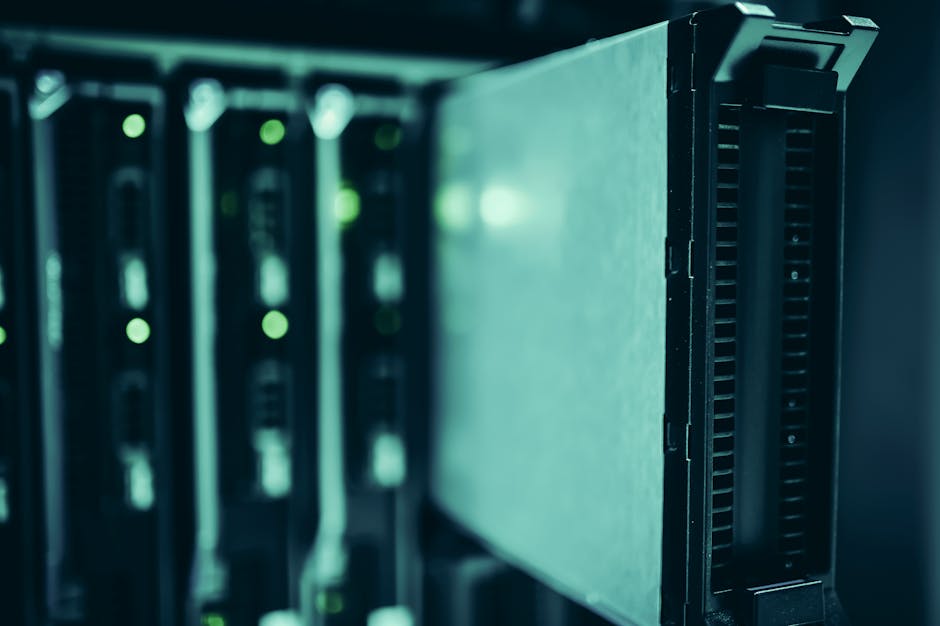 Server room representing cloud vs hybrid POS architecture