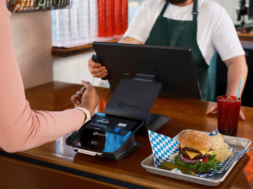 Restaurant POS terminal comparison between Toast and KwickOS